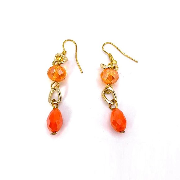 Handmade in Mexico Statement Collage Necklace and Earrings Set - Picture 7 of 9